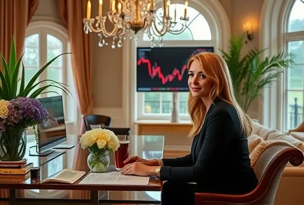 trading forex from elegant home