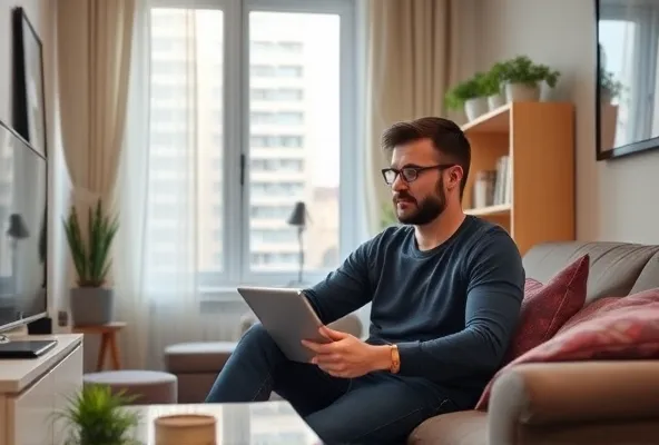 A man Trading Forex from USA